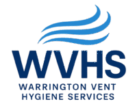 Company logo in dark blue font with 3 air waves above