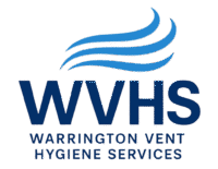 Company logo in dark blue font with 3 air waves above